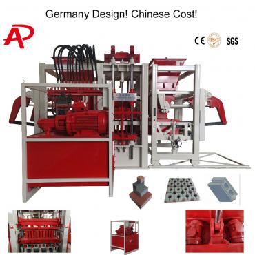 Automatic Concrete Cement Brick Forming Machine